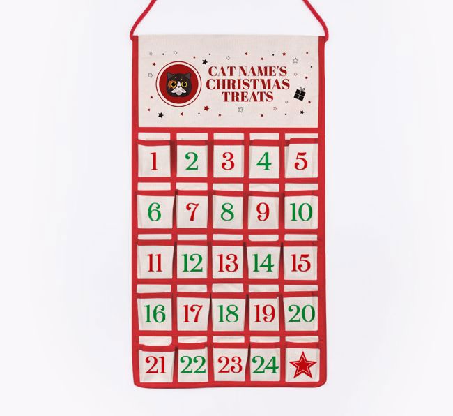 Christmas Treats: Personalised {breedCommonName} Advent Calendar